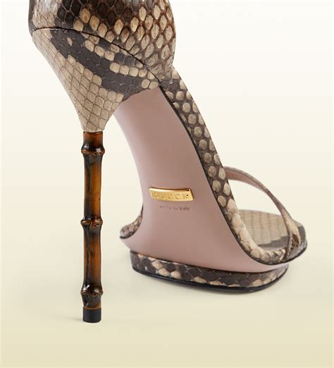 dior bamboo heel sandal